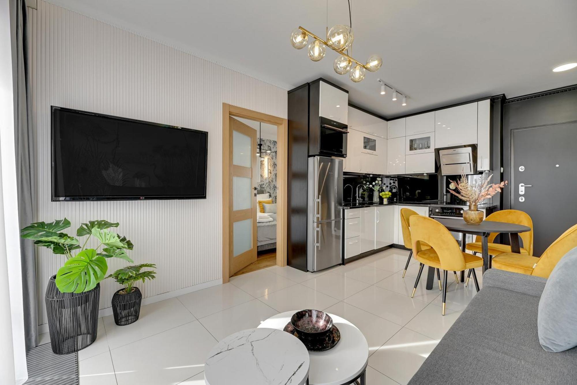 Aura - Riverside & Parking By Downtown Apartments กดัญสก์ ภายนอก รูปภาพ