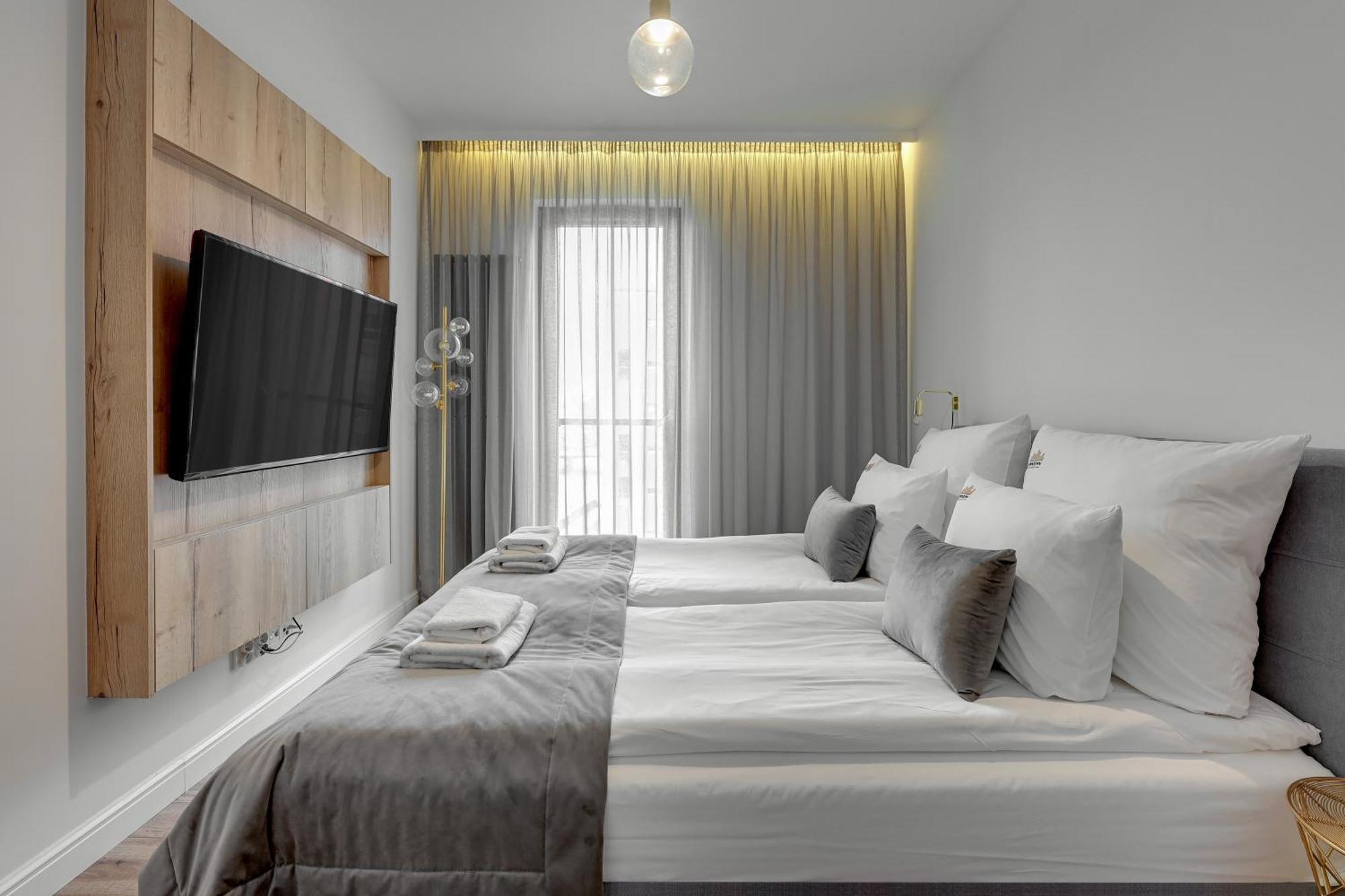 Aura - Riverside & Parking By Downtown Apartments กดัญสก์ ห้อง รูปภาพ