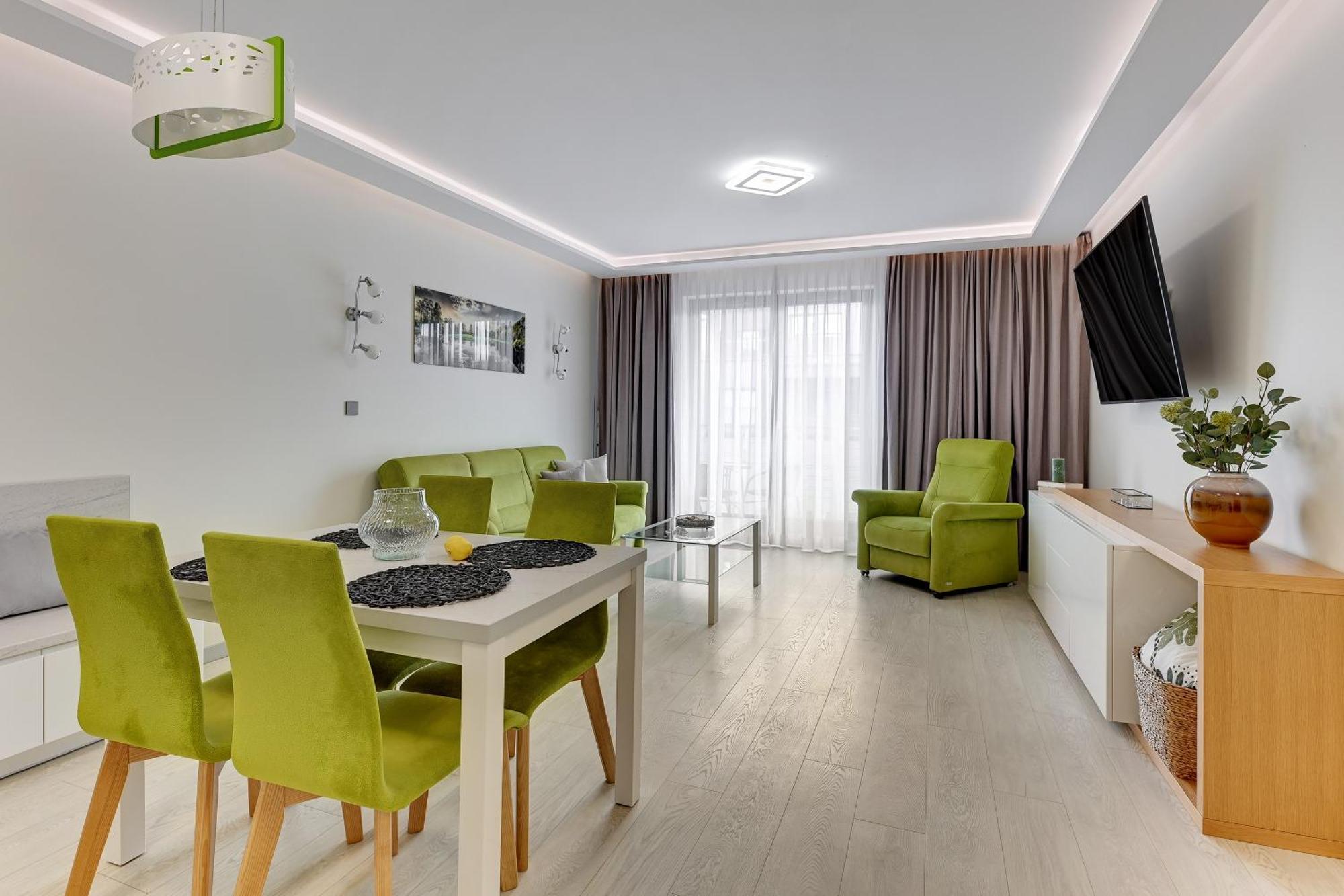 Aura - Riverside & Parking By Downtown Apartments กดัญสก์ ภายนอก รูปภาพ
