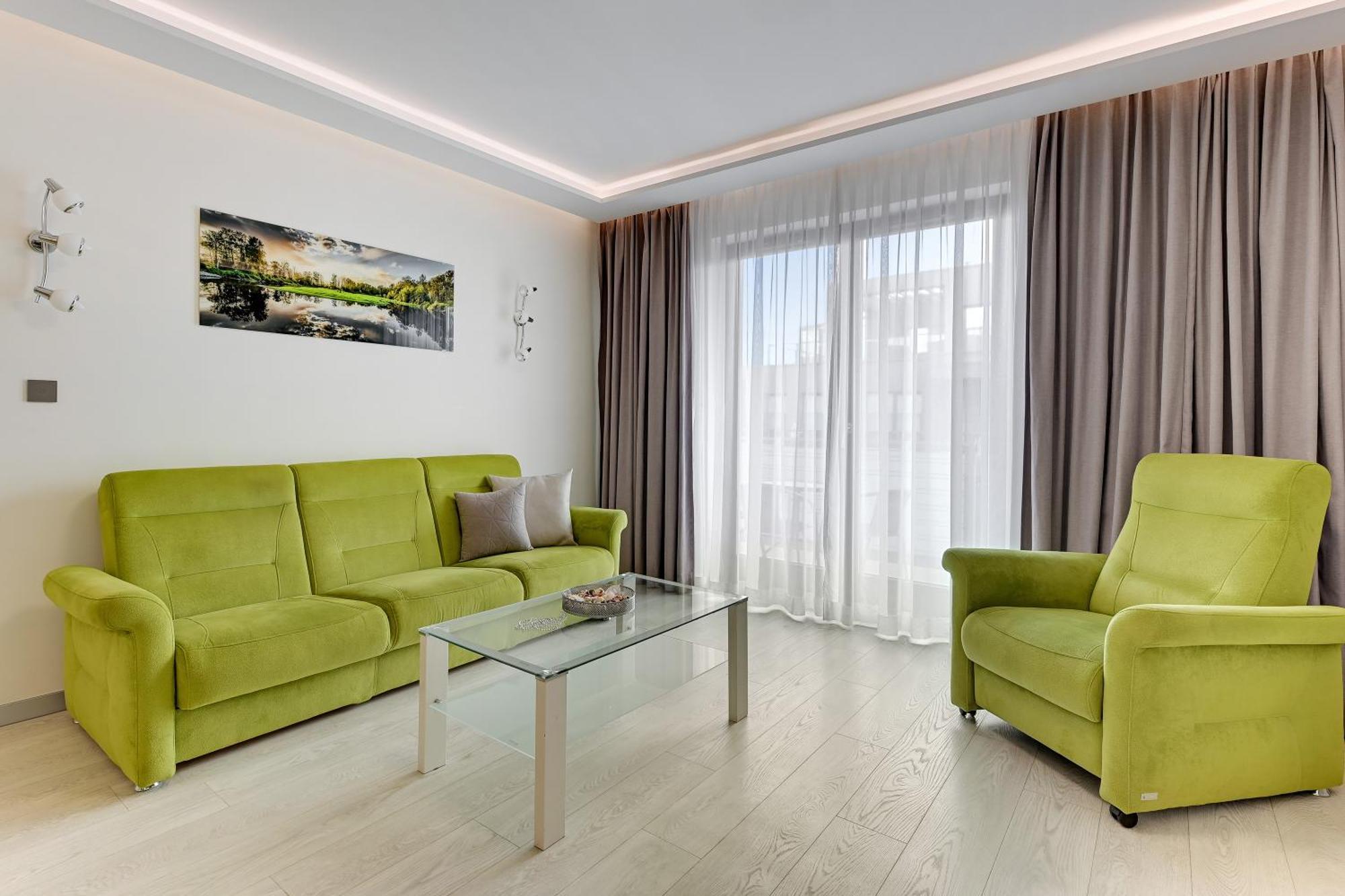 Aura - Riverside & Parking By Downtown Apartments กดัญสก์ ห้อง รูปภาพ
