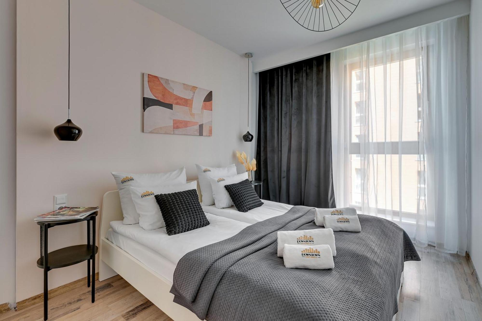 Aura - Riverside & Parking By Downtown Apartments กดัญสก์ ภายนอก รูปภาพ